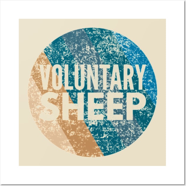 Voluntary Sheep Wall Art by Worldengine